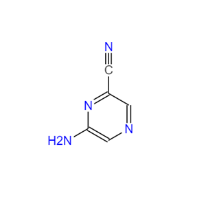 2-氨基-6-氰基吡嗪,Pyrazinecarbonitrile, 6-amino- (9CI)