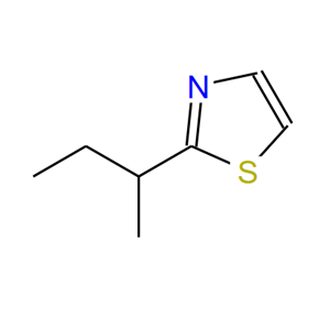 2-(1-甲基丙基)噻唑,2-(1-Methylpropyl)-thiazole