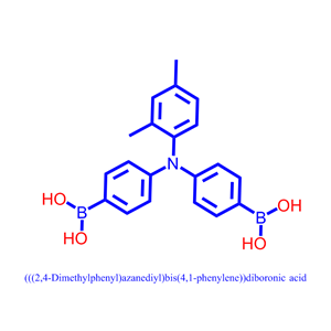 (((2,4-Dimethylphenyl)azanediyl)bis(4,1-phenylene))diboronic acid,(((2,4-Dimethylphenyl)azanediyl)bis(4,1-phenylene))diboronic acid