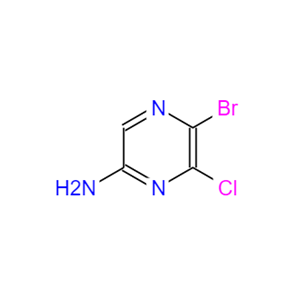 2-氨基-5-溴-6-氯吡嗪,5-BROMO-6-CHLOROPYRAZIN-2-AMINE