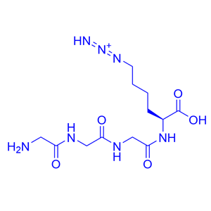 点击化学试剂多肽,H-(Gly)3-Lys(N3)-OH (hydrochloride)