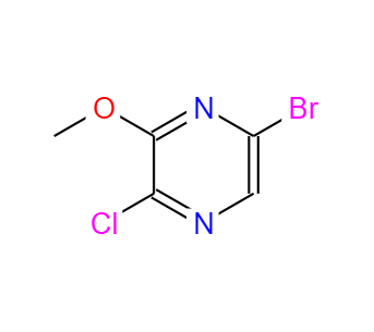 5-溴-2-氯-3-甲氧基吡嗪,5-bromo-2-chloro-3-methoxy-pyrazine