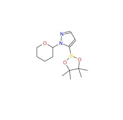 1-(2-四氢吡喃基)-1H-吡唑-5-硼酸频哪酯,1-(Tetrahydropyran-2-yl)-1H-pyrazole-5-boronic acid pinacol ester