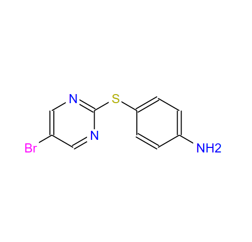 4-[(5-溴嘧啶-2-基)硫代]苯胺,4-[(5-BROMOPYRIMIDIN-2-YL)THIO]ANILINE