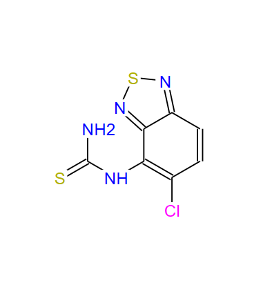 N-(5-氯-2,1,3-苯并噻二唑-4-基)硫脲,N-(5-Chloro-2,1,3-benzothiadiazol-4-yl)thiourea