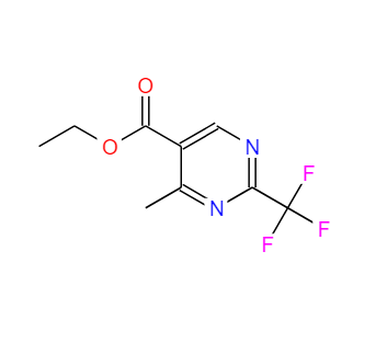 2-三氟甲基-4-甲基嘧啶-5-甲酸乙酯,Ethyl 2-(trifluoromethyl)-4-methyl-5-pyrimidine carboxylate