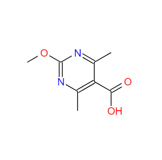 2-甲氧基-4,6-二甲基嘧啶-5-甲酸,5-PyriMidinecarboxylicacid,2-Methoxy-4,6-diMethyl