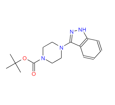 4-(1H-吲唑-3-基)哌嗪-1-甲酸叔丁酯,tert-Butyl 4-(1H-indazol-3-yl)piperazine-1-carboxylate