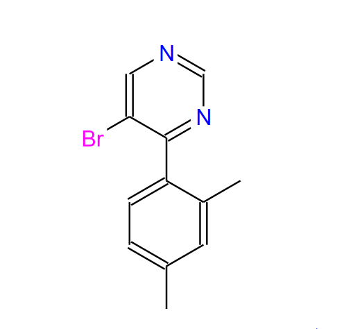 5-溴-4-(2,4-二甲基苯基)嘧啶,5-Bromo-4-(2,4-dimethylphenyl)pyrimidine
