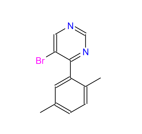 5-溴-4-(2,5-二甲基苯基)嘧啶,5-Bromo-4-(2,5-dimethylphenyl)pyrimidine