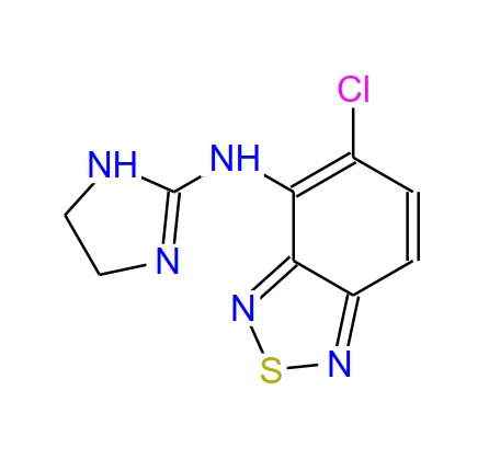 替扎尼定,Tizanidine