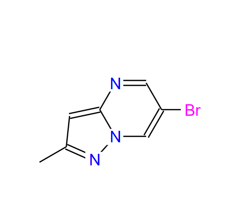 6-溴-2-甲基吡唑[1,5-A]嘧啶,6-BROMO-2-METHYLPYRAZOLO[1,5-A]PYRIMIDINE