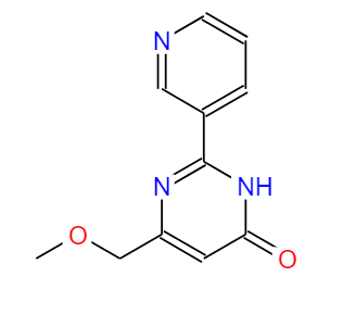 2-(3-吡啶基)-4-羟基-6-甲氧甲基嘧啶,6-(Methoxymethyl)-2-(3-pyridinyl)-4(3H)-pyrimidinone