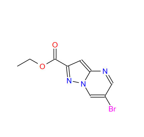 6-溴吡唑并[1,5-A]嘧啶-2-羧酸乙酯,ETHYL 6-BROMOPYRAZOLO[1,5-A]PYRIMIDINE-2-CARBOXYLATE