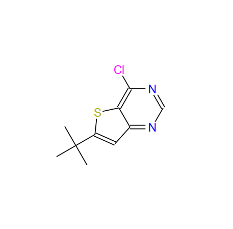 6-叔丁基-4-氯噻酚[3,2-D]嘧啶,6-t-Butyl-4-chlorothieno[3,2-d]pyrimidine