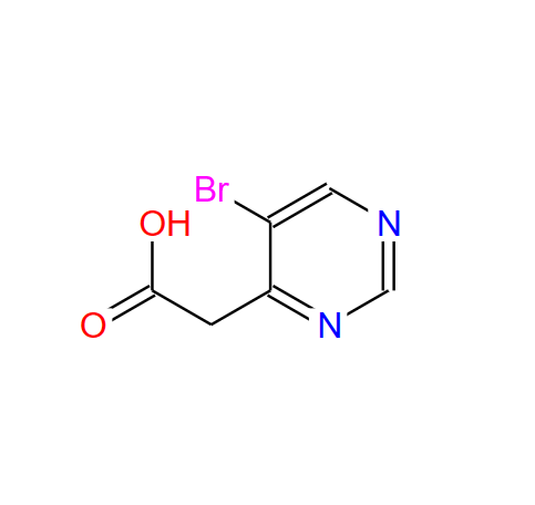 5-溴-4-嘧啶乙酸,2-(5-Bromopyrimidin-4-yl)acetic acid