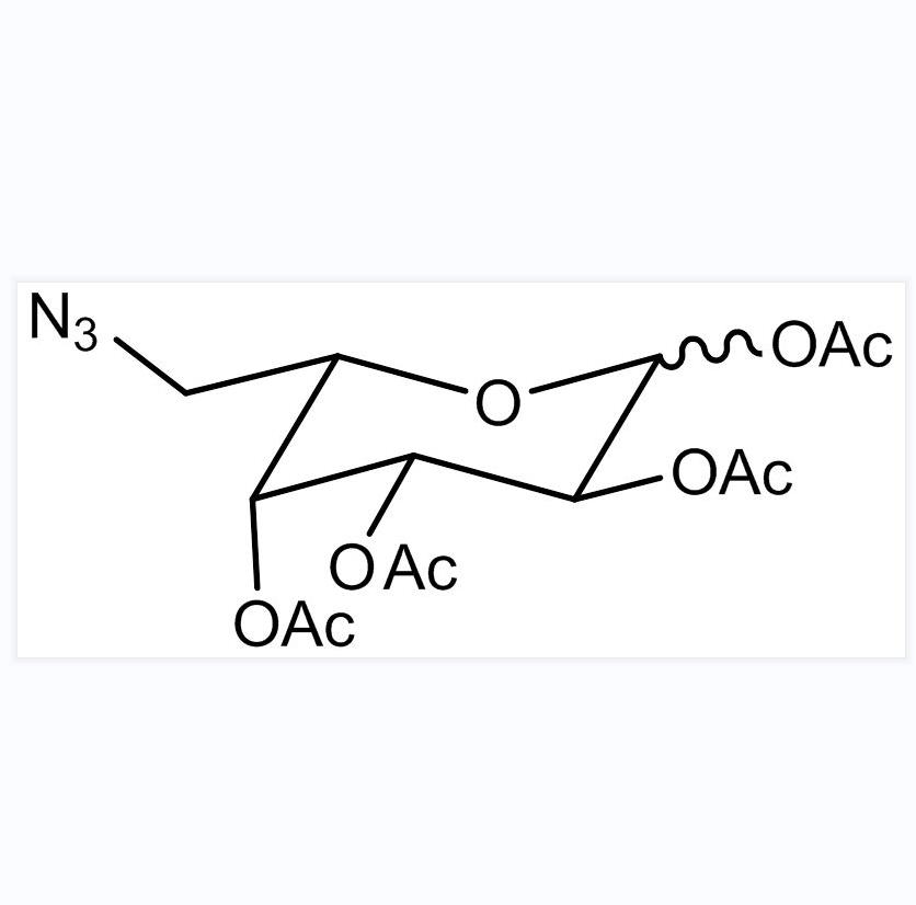 6-Azido-6-deoxy-1,2,3,4-tetra-O-acetyl-α,β-L-galactopyranose