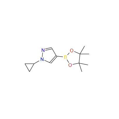 1-环丙基吡唑-4-硼酸片呐醇酯,1-Cyclopropyl-4-(4,4,5,5-tetraMethyl-1,3,2-dioxaborolan-2-yl)-1H-pyrazole