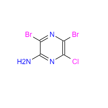 3,5-二溴-6-溴-2-氨基吡嗪,3,5-DIBROMO-6-CHLOROPYRAZIN-2-AMINE