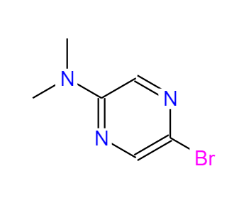 5-溴-2-(二甲基氨基)吡嗪,5-BROMO-2-(DIMETHYLAMINO)PYRAZINE