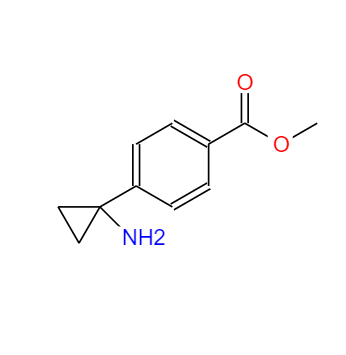 4-(1-氨基环丙基)-苯甲酸甲酯盐酸盐,Benzoic acid, 4-(1-aminocyclopropyl)-, methyl ester