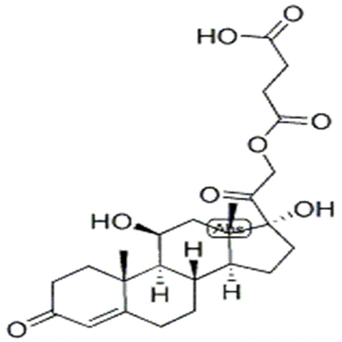 氫化可的松半瑚珀酸酯,Hydrocortisone 21-hemisuccinate