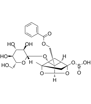 磺酸化芍药苷；芍药苷亚硫酸酯,Paeoniflorin sulfite