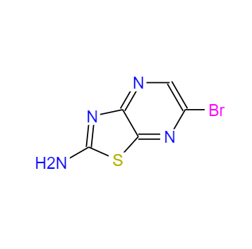 2-氨基-6-溴噻唑并[4,5-B]吡嗪,2-AMINO-6-BROMOTHIAZOLO[4,5-B]PYRAZINE