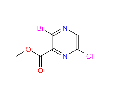 3-溴-6-氯吡嗪-2-羧酸甲酯,Methyl 3-broMo-6-chloropyrazine-2-carboxylate