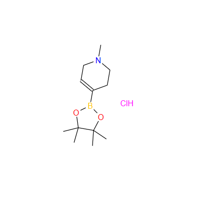 1-甲基-4-(4,4,5,5-四甲基-1,3,2-二氧硼雜環(huán)戊烷-2-基)-1,2,3,6-四氫吡啶鹽酸鹽,1-Methyl-4-(4,4,5,5-tetraMethyl-1,3,2-dioxaborolan-2-yl)-1,2,3,6-tetrahydropyridine hydrochloride
