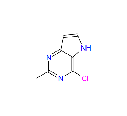 4-氯.-2-甲基-5H-吡咯并[3,2-D]嘧啶,4-Chloro-2-methyl-5H-pyrrolo[3,2-d]pyrimidine