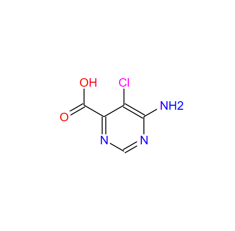 6-氨基-5-氯嘧啶-4-羧酸,6-amino-5-chloropyrimidine-4-carboxylic acid