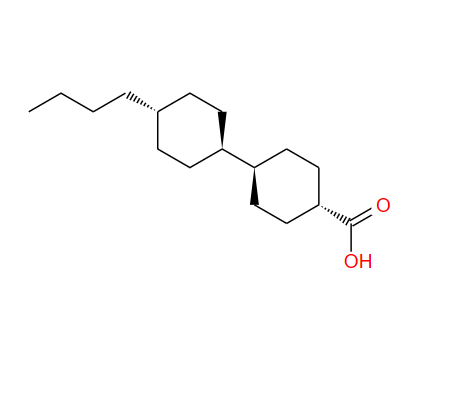 反式-4-(反式-4'-丁基环己基)环己基甲酸,trans-4-(trans-4'-Butylcyclohexyl)cyclohexanecarboxylic acid