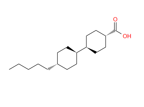 4-戊基双环己烷甲酸,trans-4'-Pentyl-(1,1'-bicyclohexyl)-4-carboxylic acid