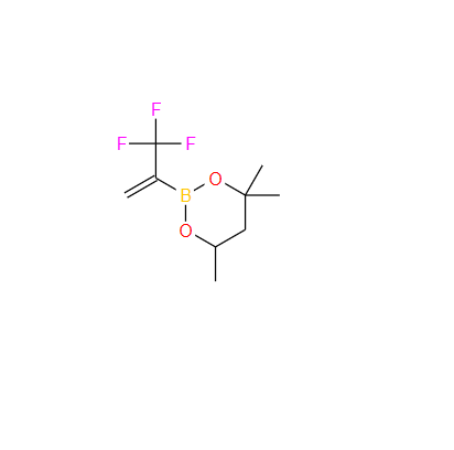 1-(三氟甲基)乙烯硼酸己醇酯,1-(TRIFLUOROMETHYL)VINYL BORONIC ACID HEXYLENE GLYCOL ESTER