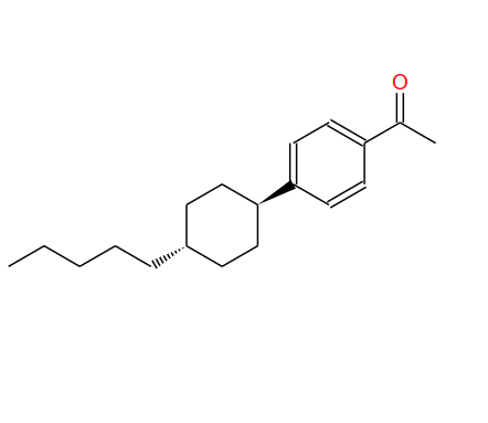 4-(反式-4-戊基环己基)苯乙酮,4'-(TRANS-4-N-PENTYLCYCLOHEXYL)ACETOPHENONE