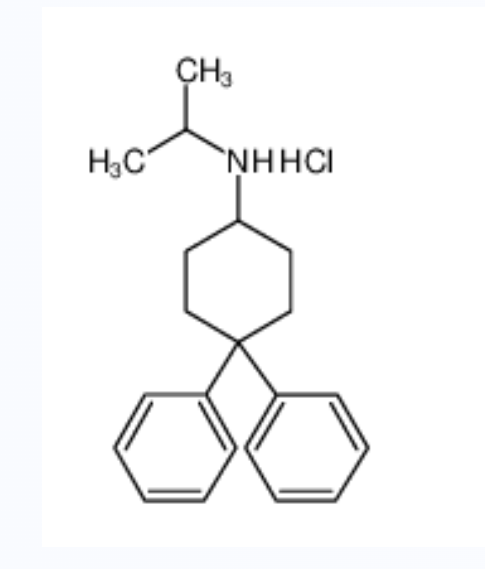 普拉维林盐酸盐,4,4-diphenyl-N-propan-2-ylcyclohexan-1-amine,hydrochloride