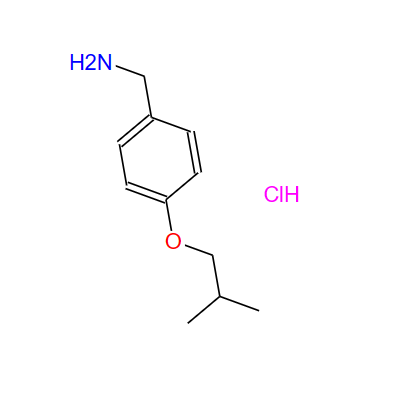 4-(异丁氧基)苯甲胺盐酸盐,4-(2-Methylpropoxy)benzenemethanamine hydrochloride
