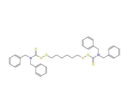 1,6-雙（N,N-二芐基硫代氨基甲酰二硫化）己烷,1,6-Bis(N,N′-dibenzylthiocarbamoyldithio)-hexan