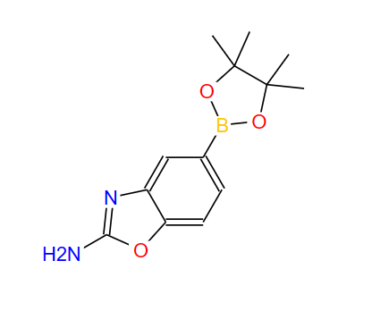 2-胺基苯并恶唑-5-硼酸酯,5-(4,4,5,5-tetramethyl-1,3,2-dioxaborolan-2yl)benzo[d]oxazol-2-amine