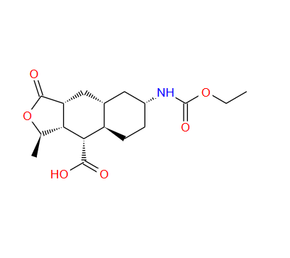 硫酸沃拉帕沙中间体A,(1R,3aR,4aR,8aR,9S,9aR)-1-methyl-3-oxodecahydro-3H-spiro[naphtho[2,3-c]furan-6,2'-[1,3]dioxolane]-9-carboxylic acid