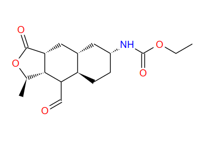 VORAPAXAR INTERMEDIATE-沃拉帕沙中间体,Ethyl ((1R,3aR,4aR,6R,8aR,9S,9aS)-9-formyl-1-methyl-3-oxododecahydronaphtho[2,3-c]furan-6-yl)carbamate