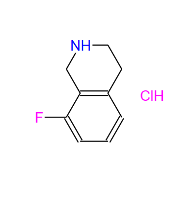 8-氟-1,2,3,4-四氢异喹啉盐酸盐,8-FLUORO-1,2,3,4-TETRAHYDROISOQUINOLINE HCL