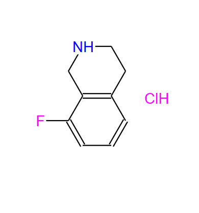 8-氟-1,2,3,4-四氫異喹啉鹽酸鹽,8-FLUORO-1,2,3,4-TETRAHYDROISOQUINOLINE HCL