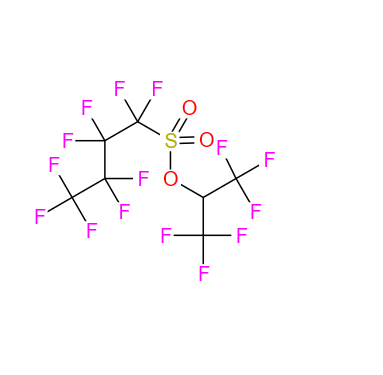 1,1,2,2,3,3,4,4,4-九氟丁烷-1-磺酸2,2,2-三氟-1-三氟甲基乙酯,1,1,2,2,3,3,4,4,4-Nonafluoro-butane-1-sulfonic acid 2,2,2-trifluoro-1-trifluoromethyl-ethyl ester