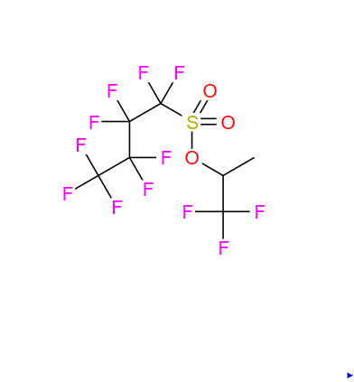 1,1,2,2,3,3,4,4,4-九氟丁烷-1-磺酸2,2,2-三氟-1-甲基乙酯,1,1,2,2,3,3,4,4,4-Nonafluoro-butane-1-sulfonic acid 2,2,2-trifluoro-1-methyl-ethyl ester