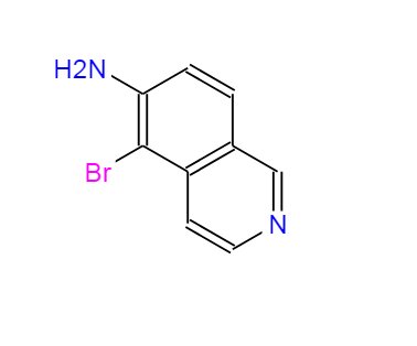 5-溴异喹啉-6-胺,5-Bromoisoquinolin-6-amine
