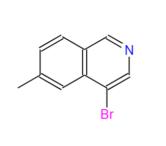 4-溴-6-甲基异喹啉,4-Bromo-6-methylisoquinoline