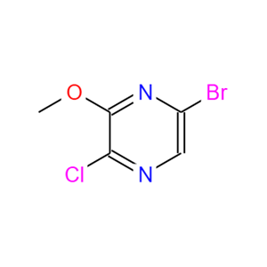 5-溴-2-氯-3-甲氧基吡嗪,5-bromo-2-chloro-3-methoxy-pyrazine