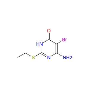 	6-氨基-5-溴-2-(乙基硫代)嘧啶-4-醇